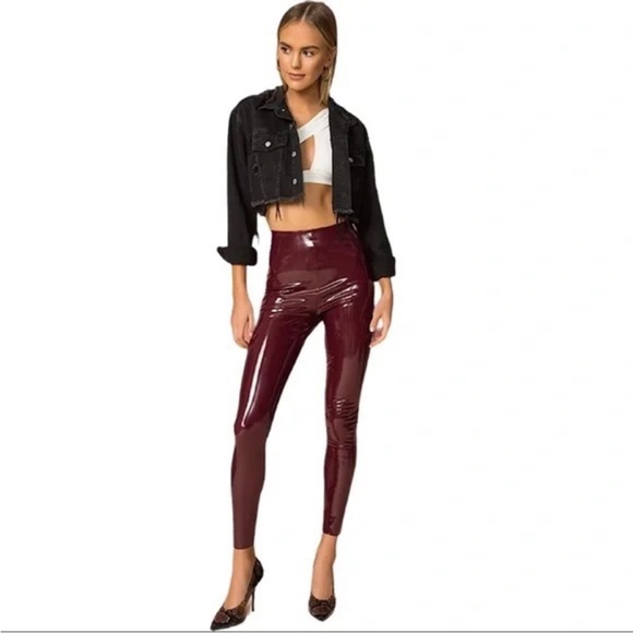 NWT COMMANDO Perfect Control Sienna Patent Leather Leggings (size M) - Picture 3 of 8